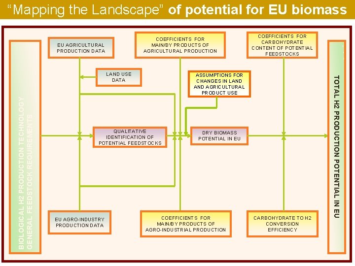 “Mapping the Landscape” of potential for EU biomass COEFFICIENTS FOR MAIN/BY PRODUCTS OF AGRICULTURAL