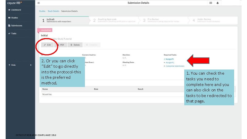 2. Or you can click “Edit” to go directly into the protocol-this is the