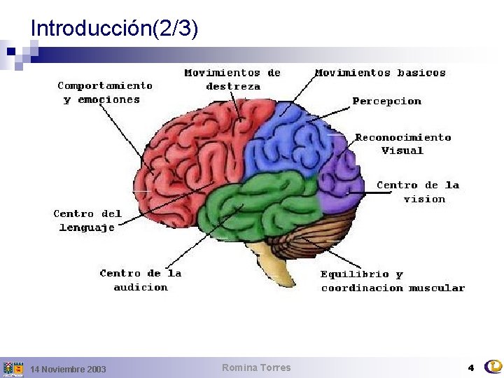 Introducción(2/3) n Interferencia SI BP es usado para entrenar una única red multicapa para