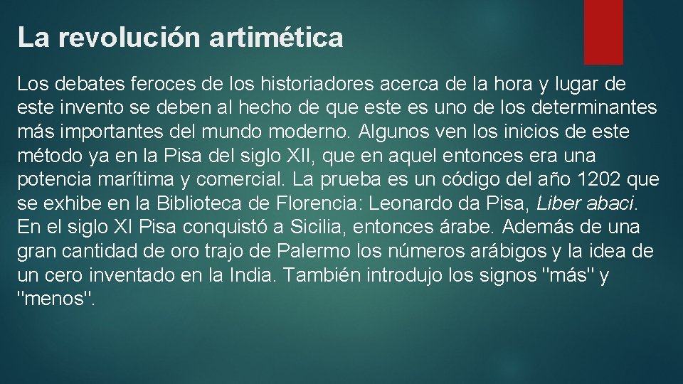 La revolución artimética Los debates feroces de los historiadores acerca de la hora y