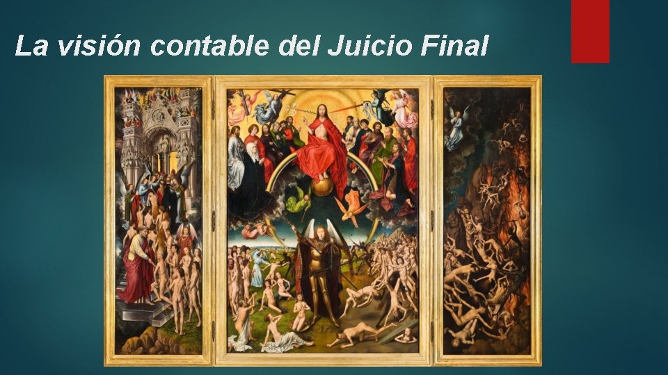 La visión contable del Juicio Final 