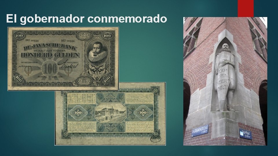 El gobernador conmemorado 