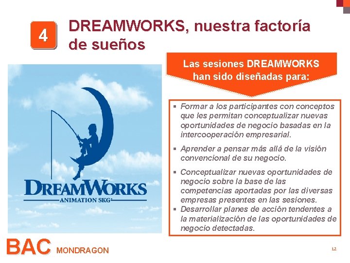 6. - DREAMWORKS, nuestra factoría de sueños. 4 DREAMWORKS, nuestra factoría de sueños Las