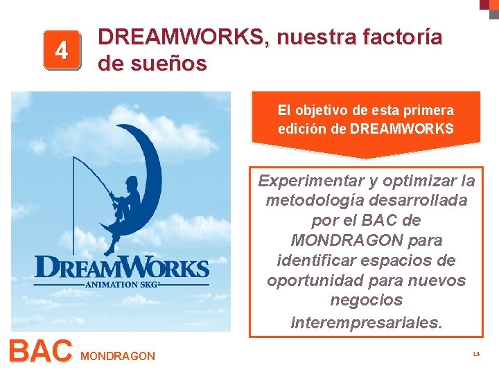 6. - DREAMWORKS, nuestra factoría de sueños. 4 DREAMWORKS, nuestra factoría de sueños El