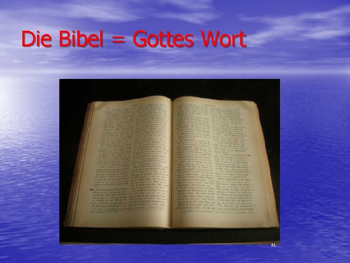 Die Bibel = Gottes Wort RL 