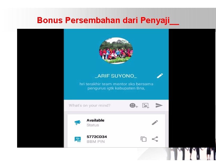 Bonus Persembahan dari Penyaji__ 