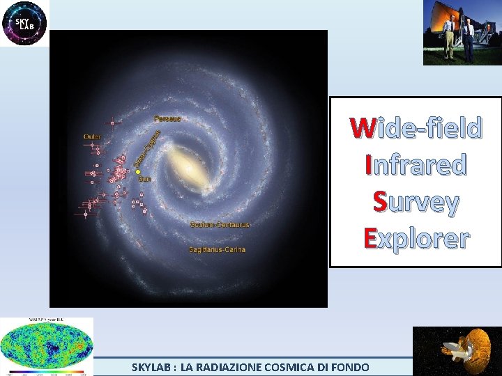 Wide-field Infrared Survey Explorer SKYLAB : LA RADIAZIONE COSMICA DI FONDO 