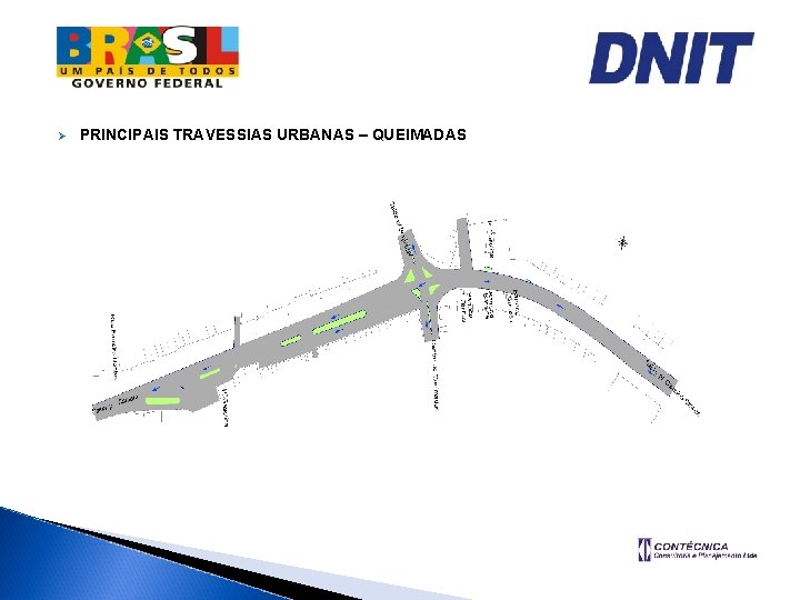 Ø PRINCIPAIS TRAVESSIAS URBANAS – QUEIMADAS 