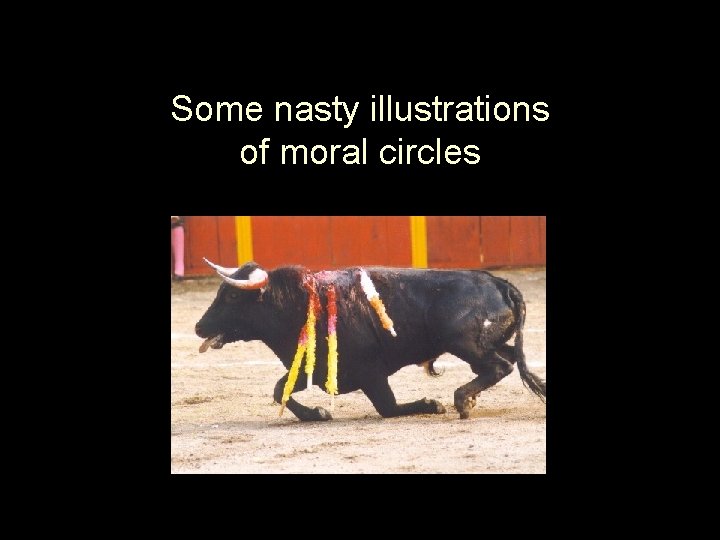 Some nasty illustrations of moral circles 