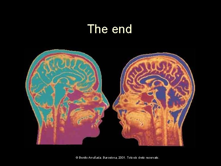 The end © Benito Arruñada. Barcelona, 2001. Tots els drets reservats. 