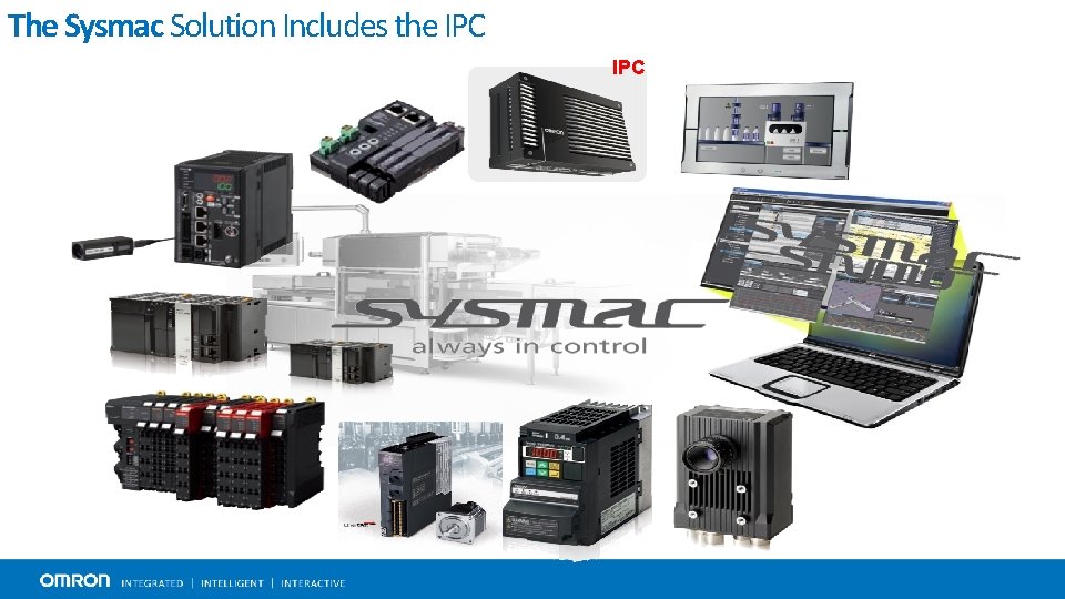 The Sysmac Solution Includes the IPC 