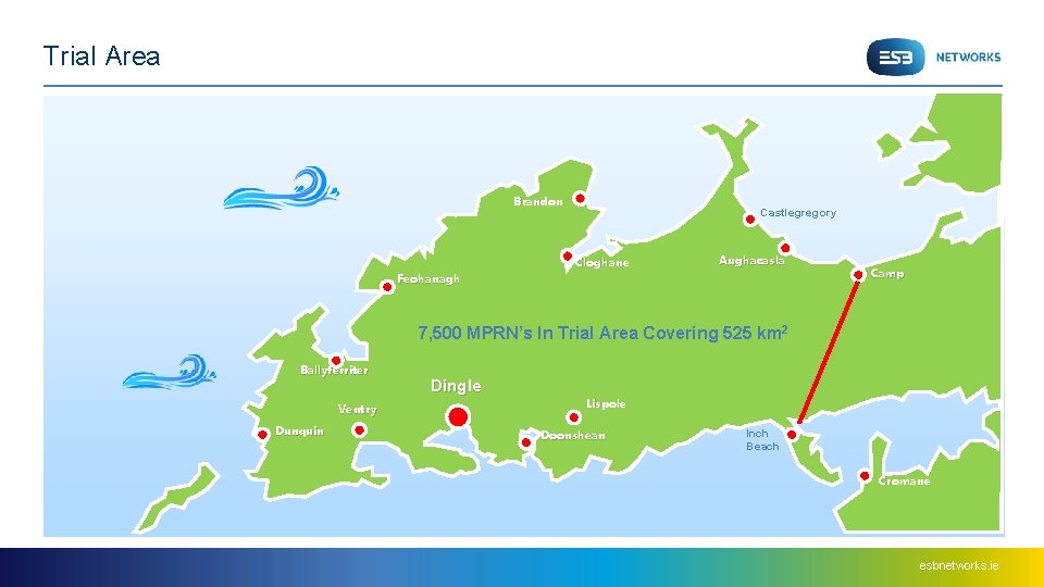 Trial Area Brandon Castlegregory Cloghane Aughacasla Feohanagh Camp 7, 500 MPRN’s In Trial Area