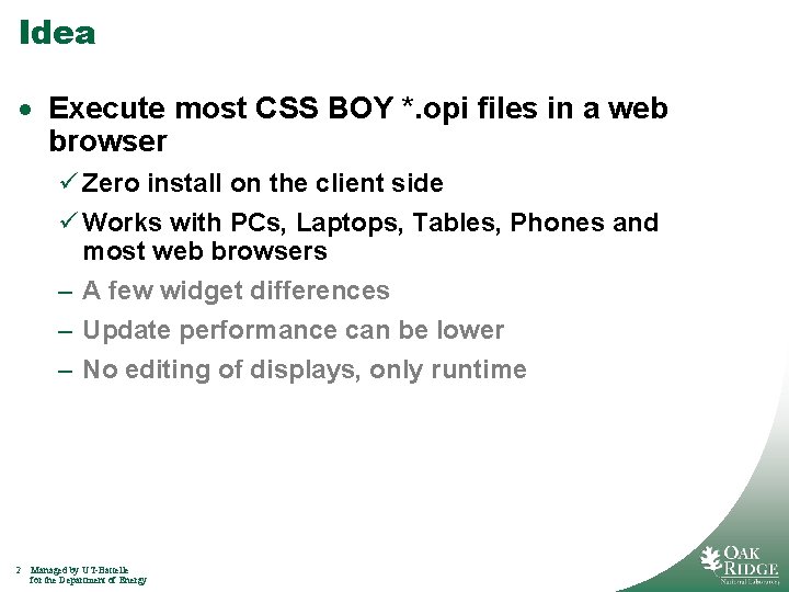 Idea · Execute most CSS BOY *. opi files in a web browser ü