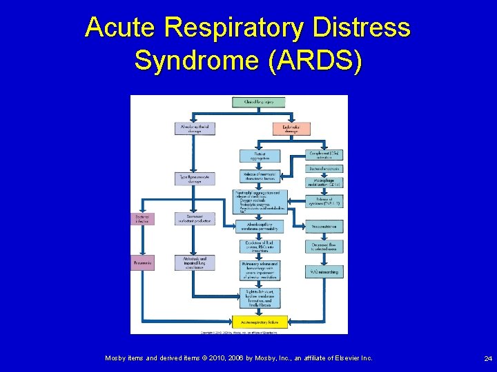Acute Respiratory Distress Syndrome (ARDS) Mosby items and derived items © 2010, 2006 by Acute Respiratory Distress Syndrome (ARDS) Mosby items and derived items © 2010, 2006 by