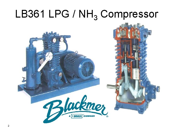 LB 361 LPG / NH 3 Compressor 2 