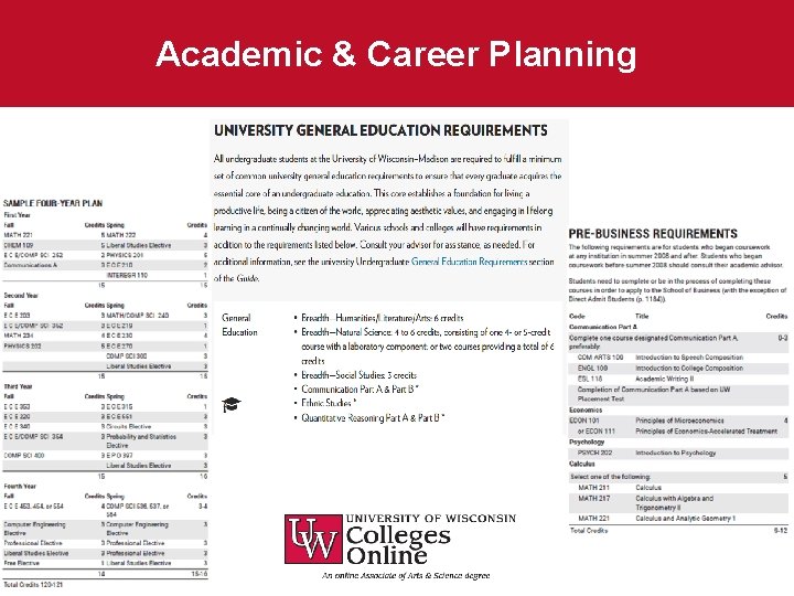 Academic & Career Planning 