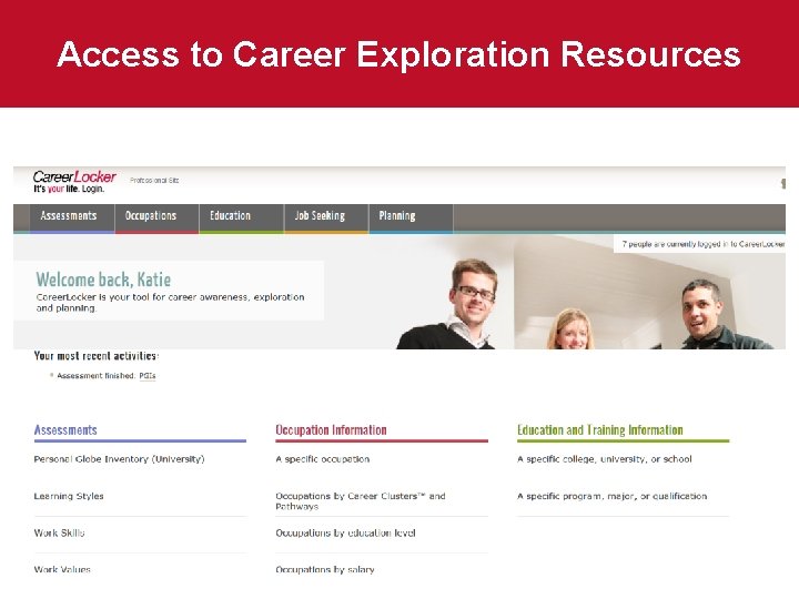 Access to Career Exploration Resources 