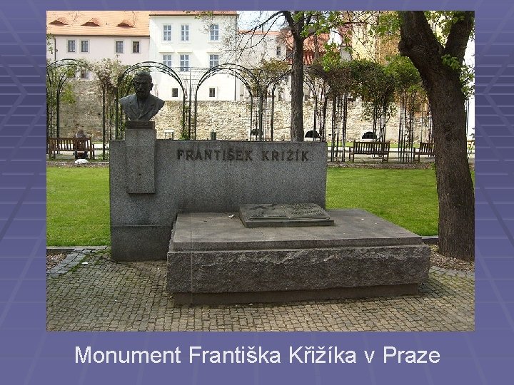 Monument Františka Křižíka v Praze 