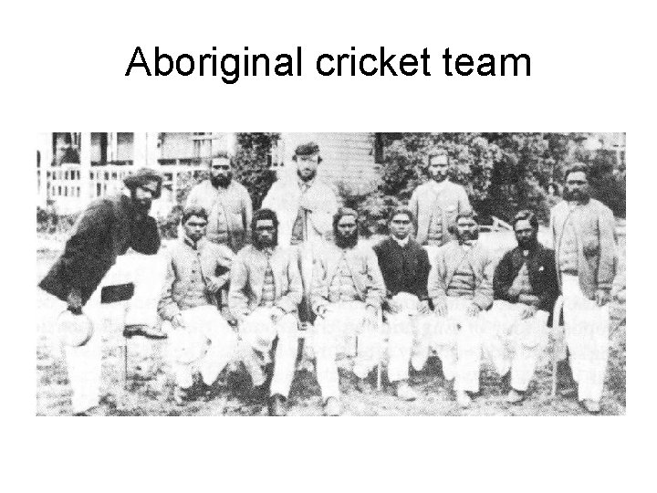 Aboriginal cricket team 