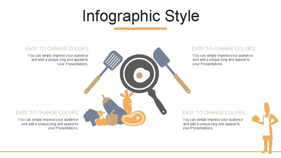 Infographic Style EASY TO CHANGE COLORS. You can simply impress your audience and add
