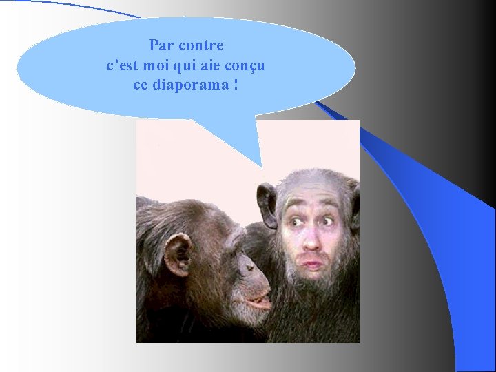 Par contre c’est moi qui aie conçu ce diaporama ! 