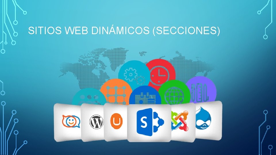 SITIOS WEB DINÁMICOS (SECCIONES) 