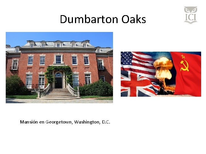 Dumbarton Oaks Mansión en Georgetown, Washington, D. C. 