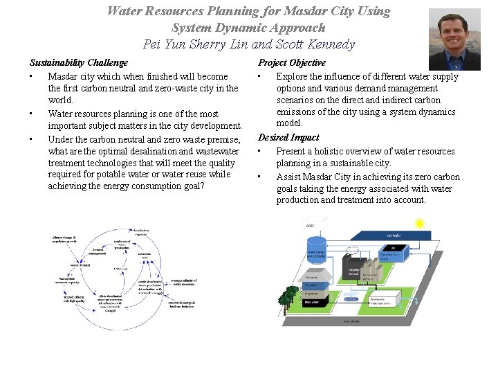 Water Resources Planning for Masdar City Using System Dynamic Approach Pei Yun Sherry Lin