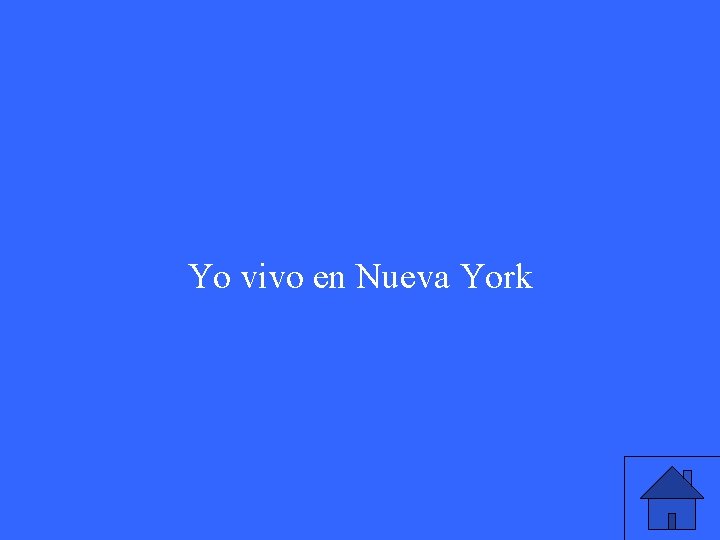 Yo vivo en Nueva York 