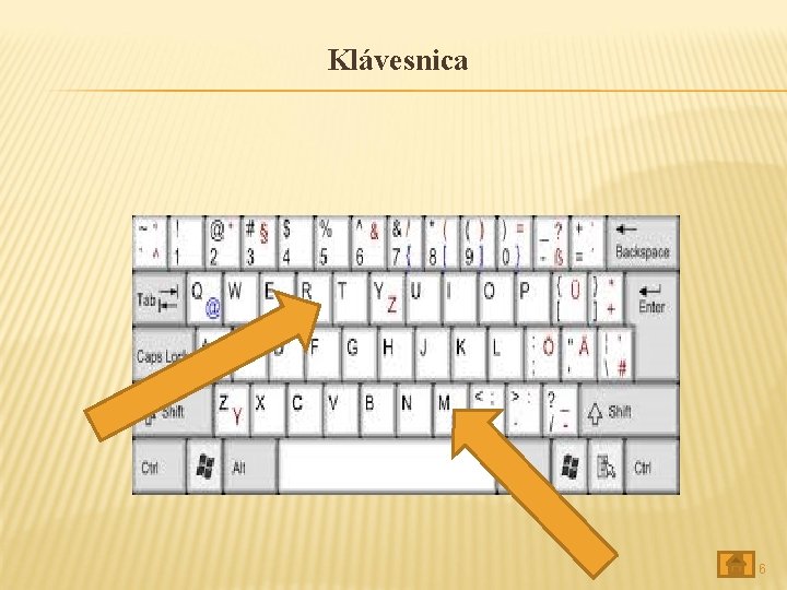 Klávesnica 6 
