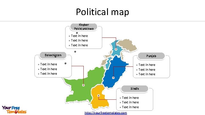 Political map Khyber Pakhtunkhwa l l l Text in here Balochistan l l l
