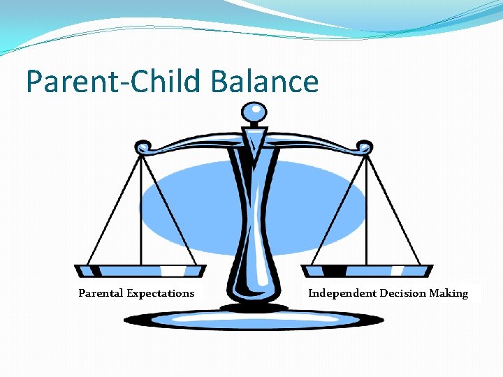 Parent-Child Balance Parental Expectations Independent Decision Making 