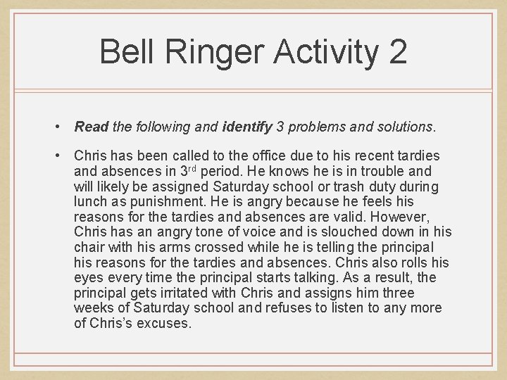 Unit 5 6 Improving Communication Skills SELFAWARENESS Bell
