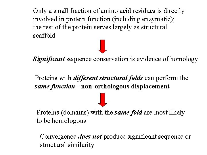 Only a small fraction of amino acid residues is directly involved in protein function