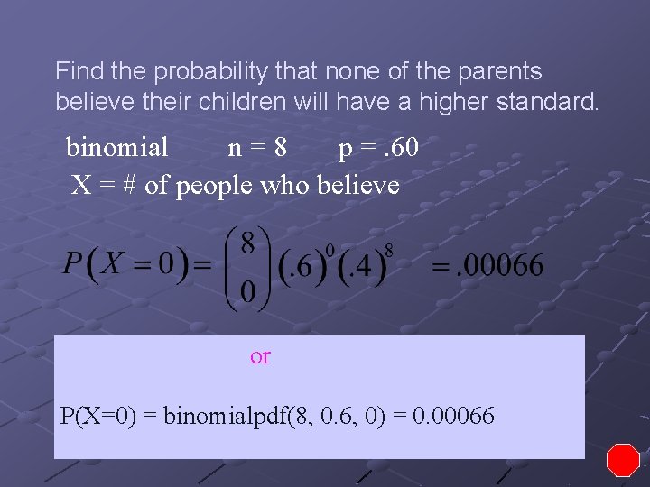 Find the probability that none of the parents believe their children will have a