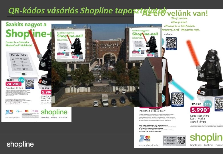 QR-kódos vásárlás Shopline tapasztalatok 