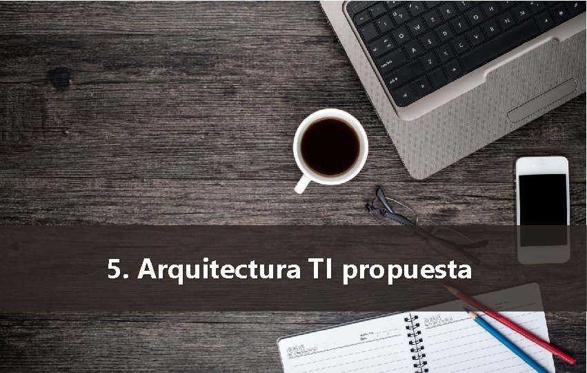 5. Arquitectura TI propuesta 