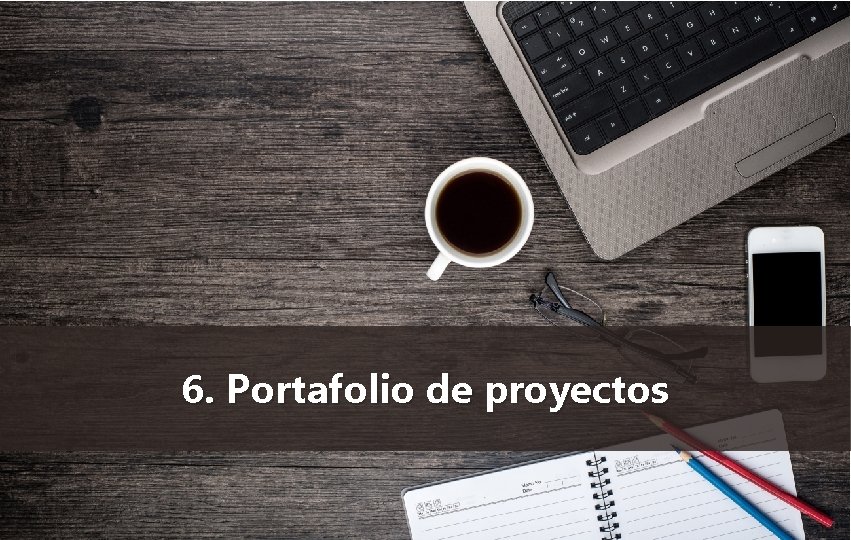 6. Portafolio de proyectos 