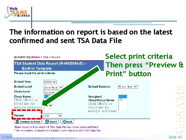 The information on report is based on the latest confirmed and sent TSA Data