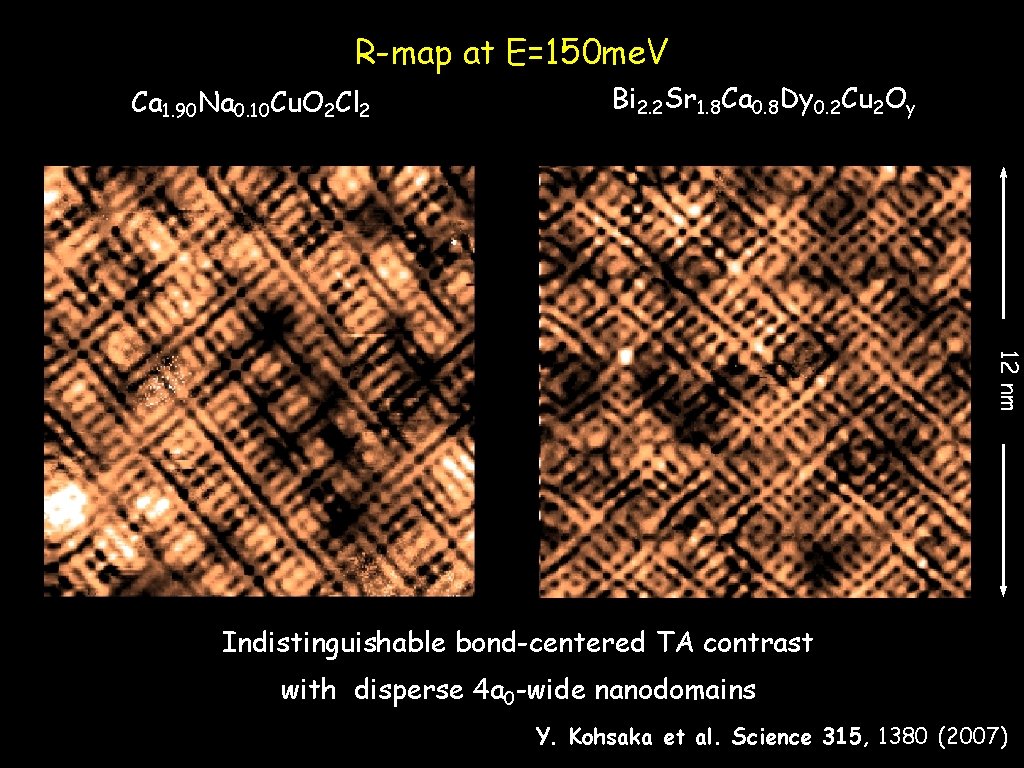R-map at E=150 me. V Ca 1. 90 Na 0. 10 Cu. O 2
