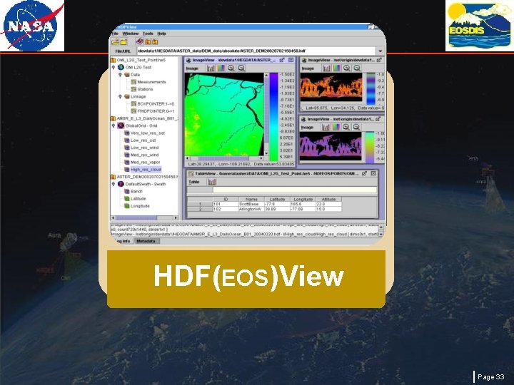 HDF(EOS)View Page 33 