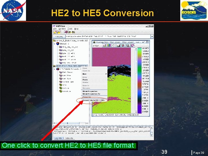 HE 2 to HE 5 Conversion One click to convert HE 2 to HE