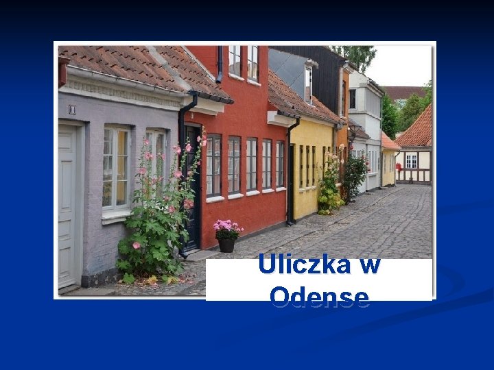 Uliczka w Odense 