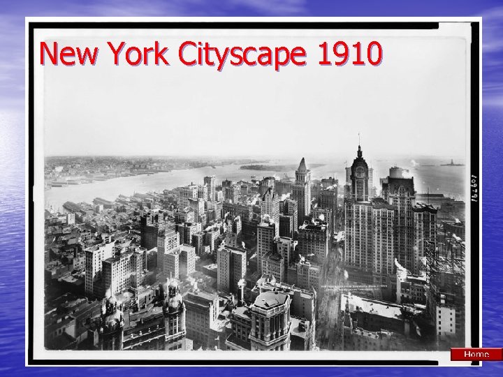 New York Cityscape 1910 
