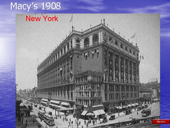 Macy’s 1908 New York 