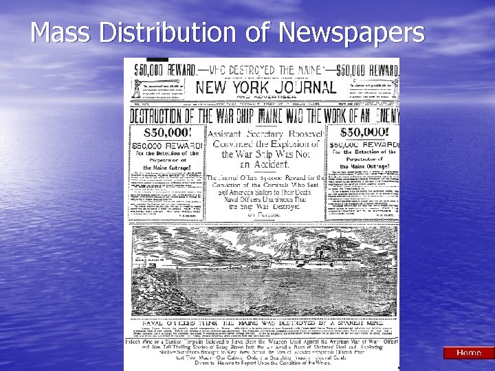 Mass Distribution of Newspapers 