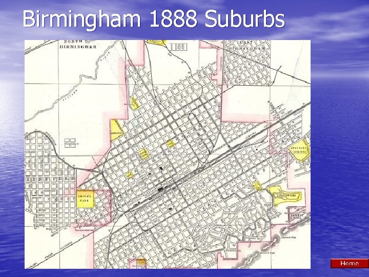 Birmingham 1888 Suburbs 