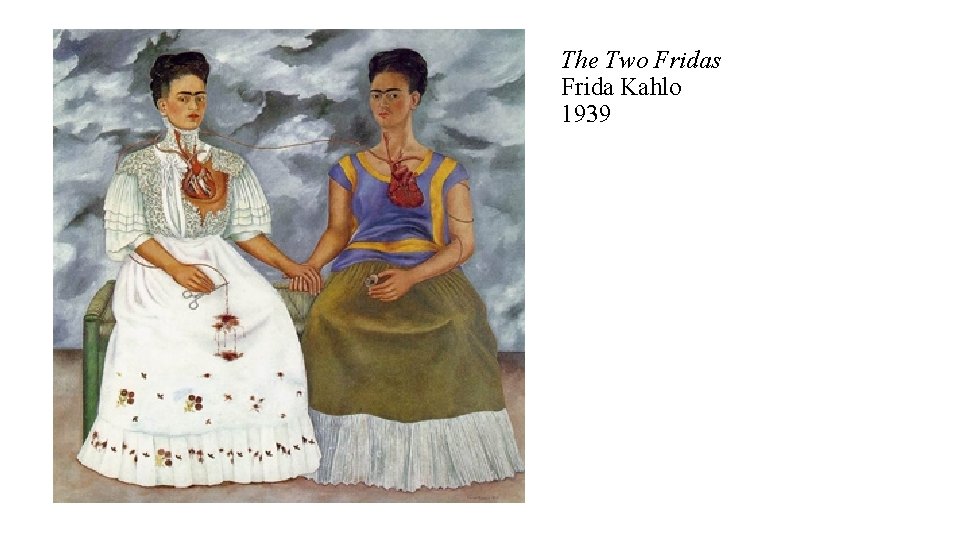 The Two Fridas Frida Kahlo 1939 