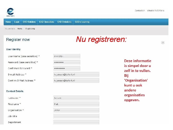 Nu registreren: 
