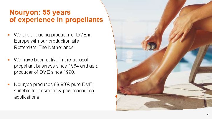 Nouryon: 55 years of experience in propellants § We are a leading producer of